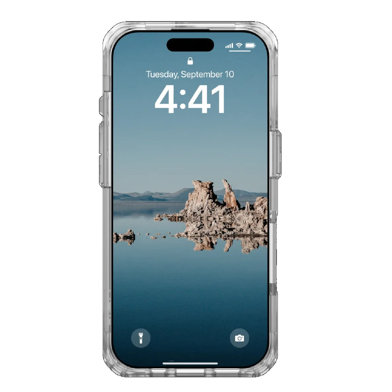 UAG Plyo MagSafe Rugged Case for Apple iPhone 16 Pro (6.3")  - Ice/White