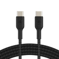 Belkin BoostCharge Braided USB-C to USB-C Cable 0.15M- White