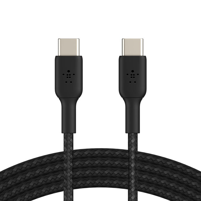 Belkin BoostCharge Braided USB-C to USB-C Cable 0.15M- White