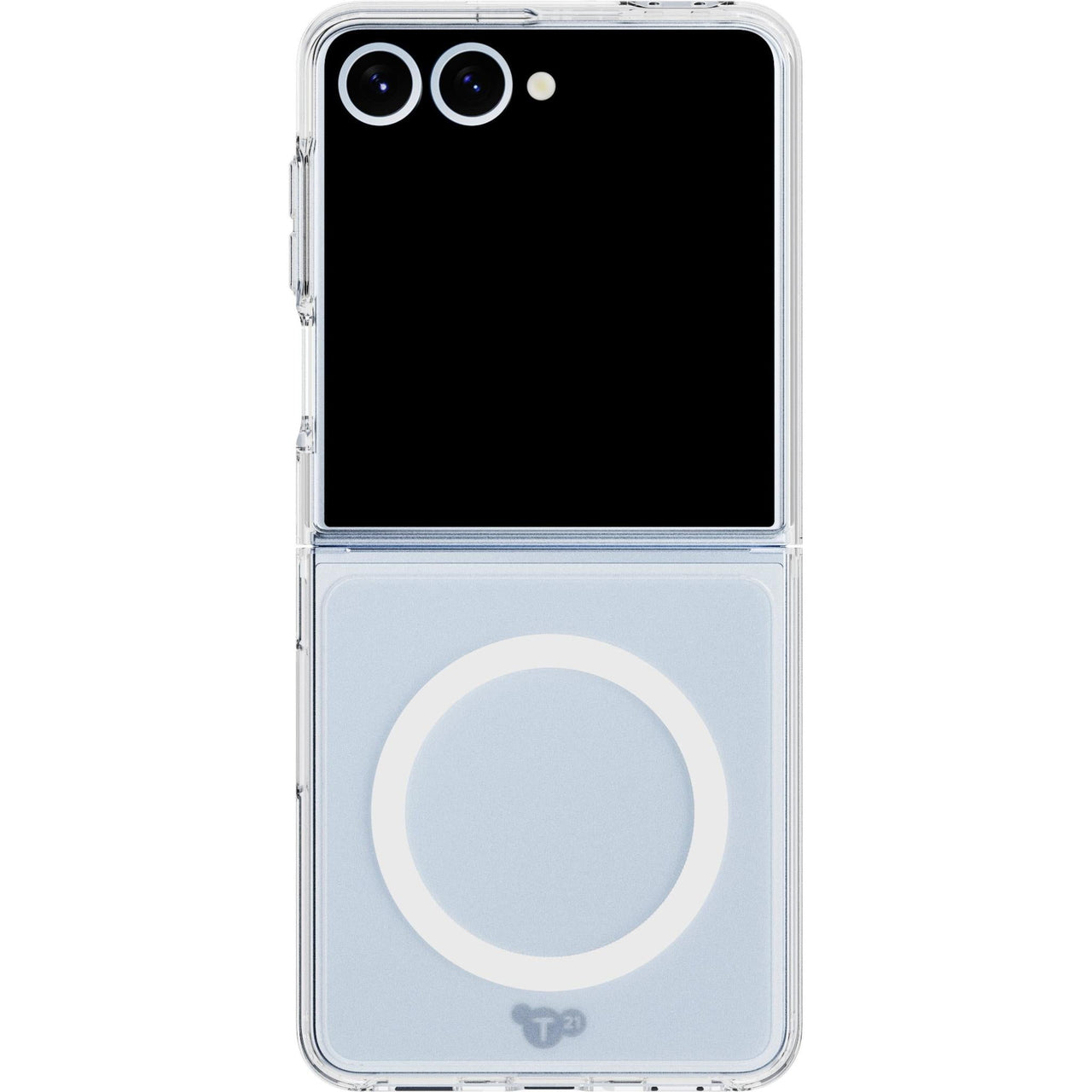 Tech21 EvoClear Magnet Case for Galaxy Z Flip7- Clear