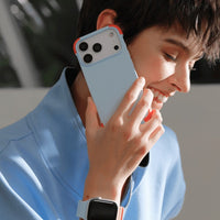 MOFT Color-blocking Snap Phone Case for iPhone 17 Pro - Soothing Mist + Sunrise