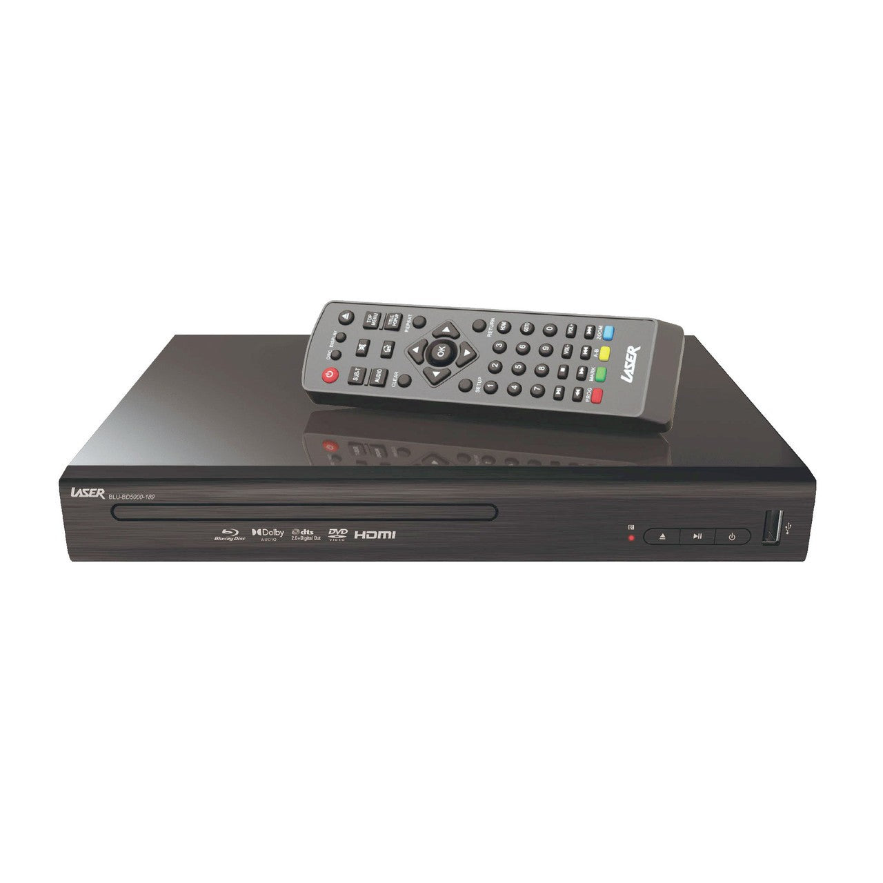 Laser Multi Region Blu-Ray DVD Player With HDMI - Black
