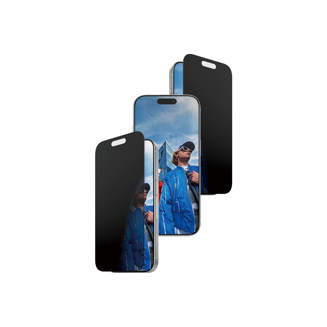 PanzerGlass Privacy UltraWide Fit Screen Protector with Fastfit in-a-box for iPhone 17
