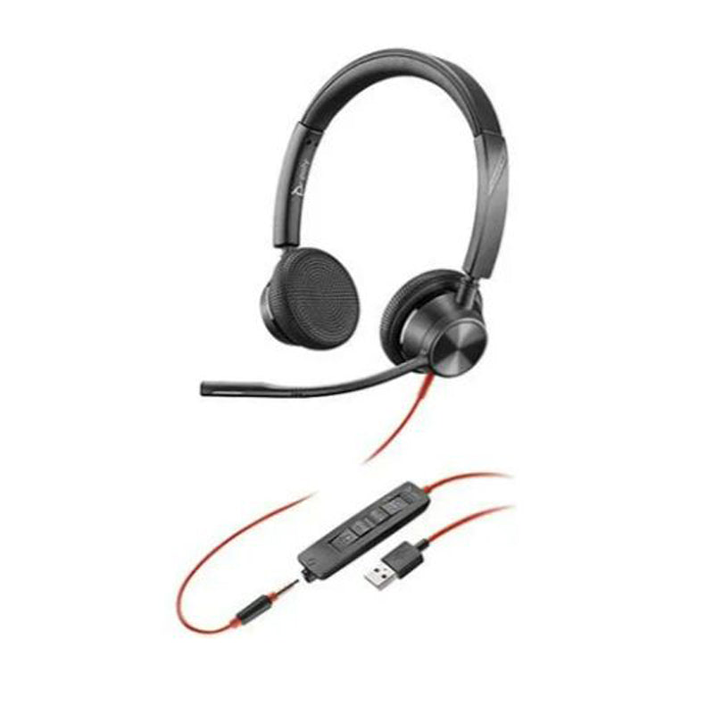 Poly Studio P5 HD Camera with Blackwire C3325WW Stereo Headset Kit