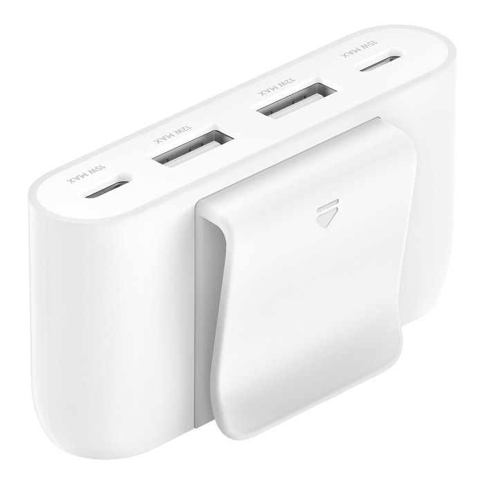 Belkin BoostCharge 4-Port USB Power Extender 2m - White