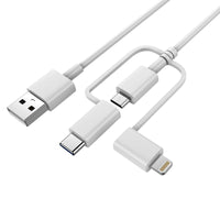 Thumbnail for OtterBox 5,000mAh Power Bank With 3-in-1 Cable - White