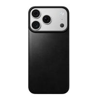 NOMAD Leather Back Case for iPhone 18 Pro - Black Horween