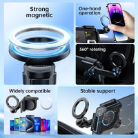 Thumbnail for Blacktech Central Control Screen Magnetic Car Holder - Black