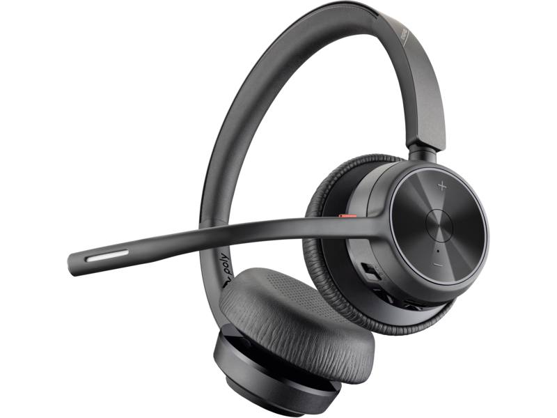 Hp Poly Voyager 4320 Oth Wireless Uc Stereo Headset With Usb-a Bt700 Dongle