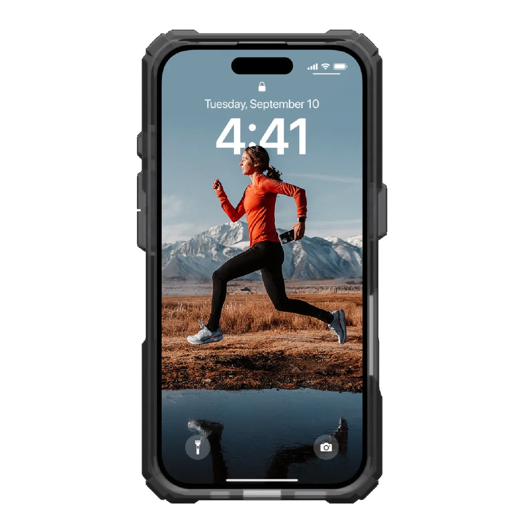 UAG Plasma Case for XTE MagSafe Apple iPhone 16 (6.1")- Ash/Titanium