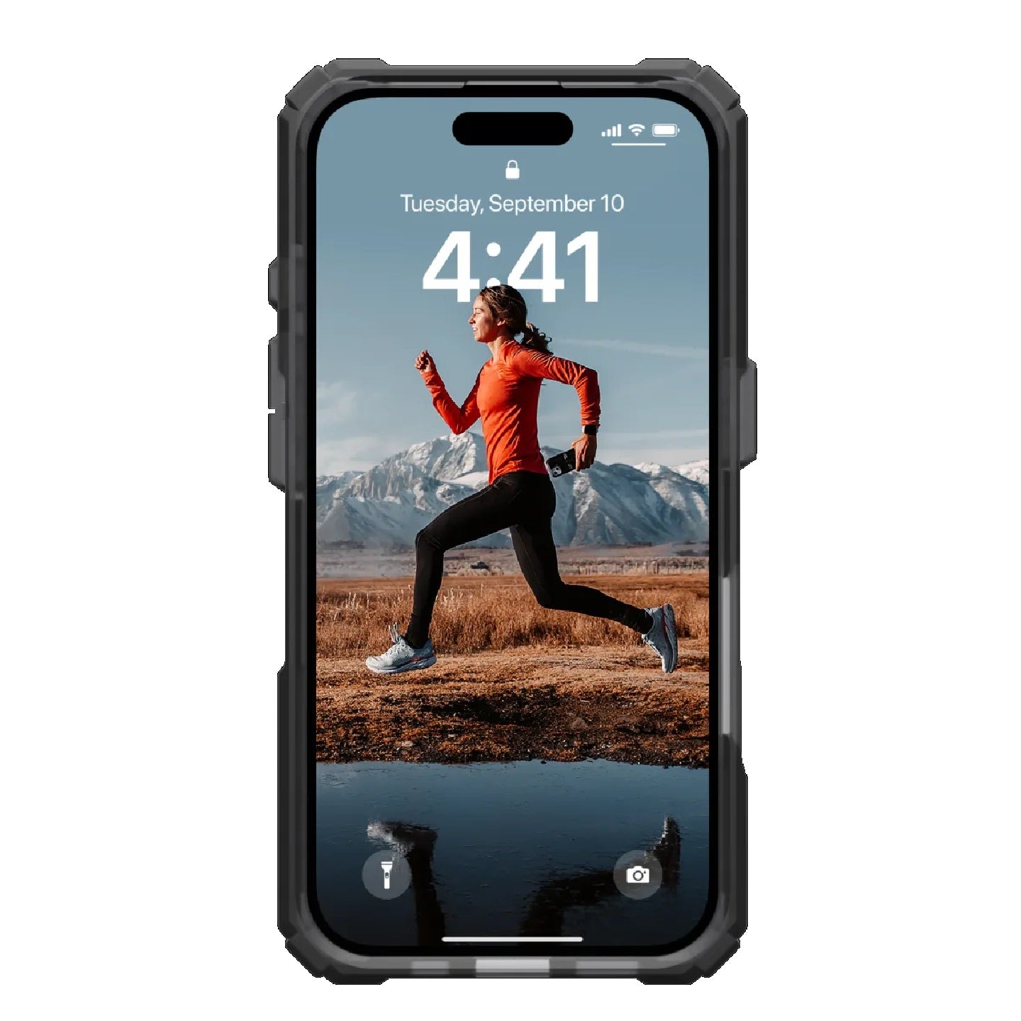 UAG Plasma Case for XTE MagSafe Apple iPhone 16 (6.1")- Ash/Titanium