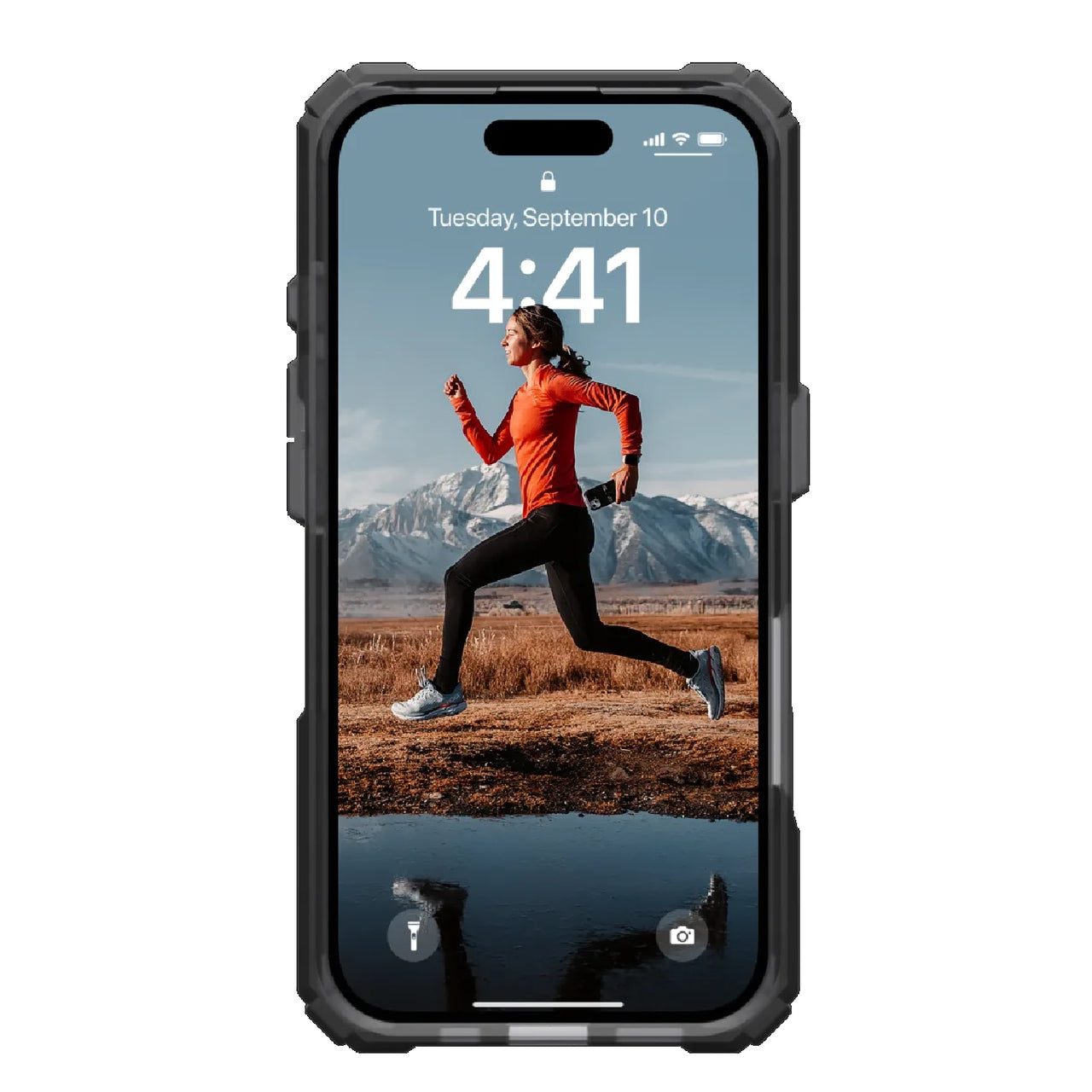 UAG Plasma Case for XTE MagSafe Apple iPhone 16 (6.1")- Ash/Titanium