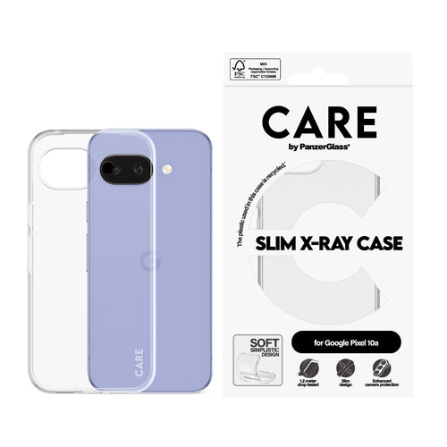 PanzerGlass Care X-Ray Case for Google Pixel 10a - Clear