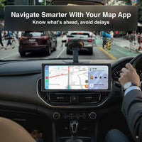 Laser 12-inch CarPlay Android Auto Dual Camera