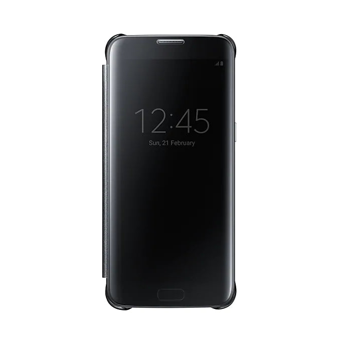 Samsung Galaxy S7 Edge Clear View Cover - Black