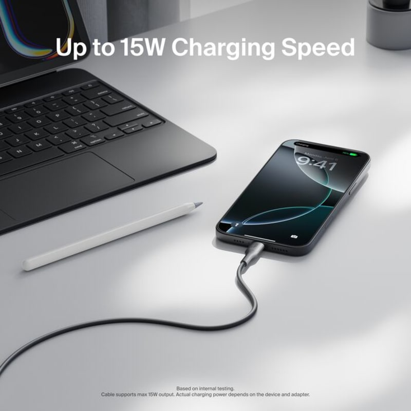 Belkin Boost Charge USB-A to C Cable - 3m Universally compatible - Black