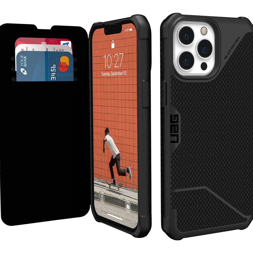 UAG Metropolis Case for iPhone 13 Pro Max - Kevlar Black