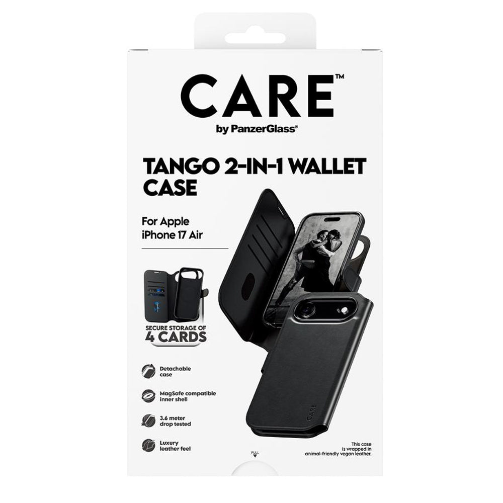 PanzerGlass CARE by Feature Tango 2-in 1 MagSafe Case for iPhone Air - Black