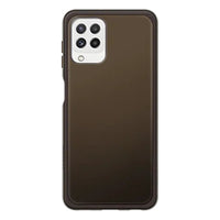 Samsung Galaxy A22 4G Soft Clear Cover Case - Black