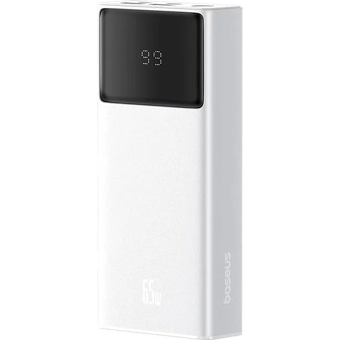 Baseus Star-Lord Digital Display 65W Fast Charging Power Bank 20000mAh - White