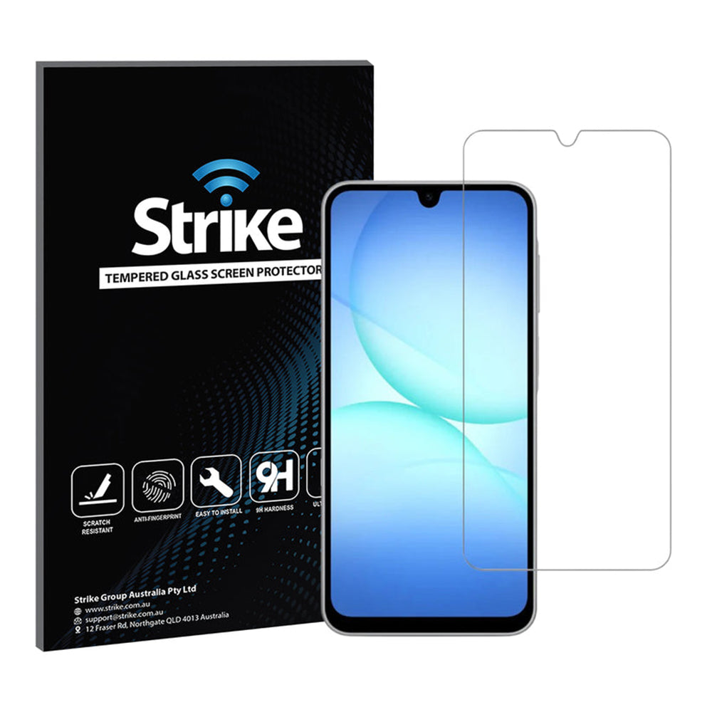 Samsung (Strike) Tempered Glass Screen Protector for Galaxy A17 - Clear