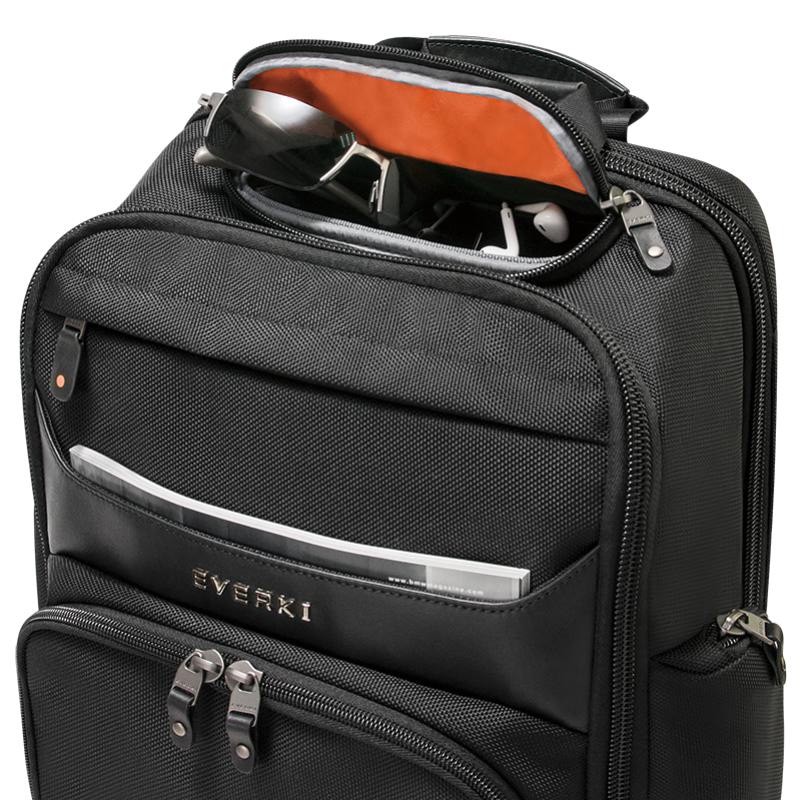 Everki Onyx Premium Travel Friendly Laptop Backpack up to 15.6-Inch