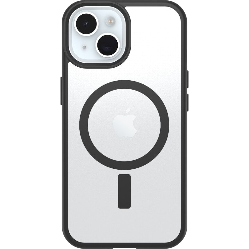 OtterBox React MagSafe Case for iPhone 16e/15/14/13 - Clear/Black