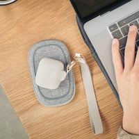 Thumbnail for Moshi Pebbo Case for AirPods - Beige