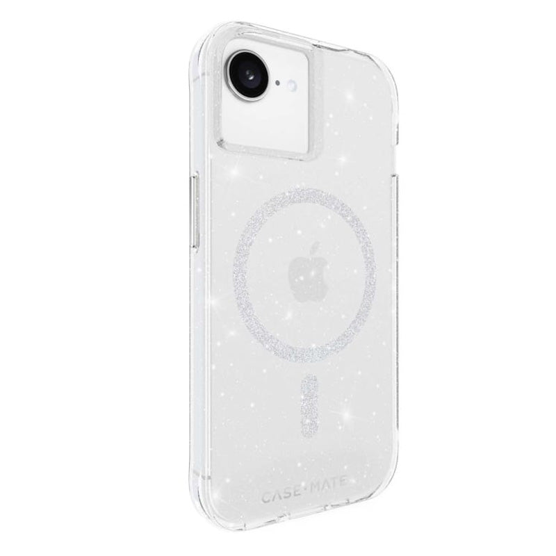 Case-Mate Twinkle MagSafe Case for iPhone 17e/16e/15/14/13 - Twilight Silver