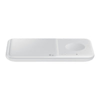 Thumbnail for Samsung Wireless Charger and Duo Charging Pad - with AC Charger - White
