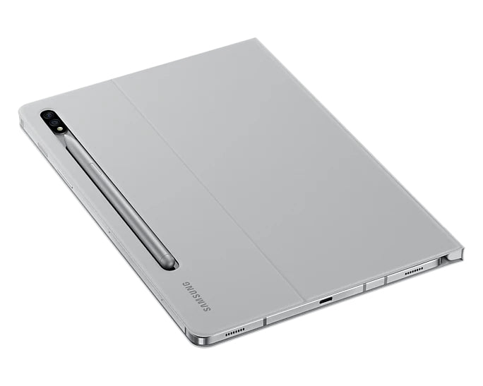 Samsung Book Cover Case suits Galaxy Tab S7/S8 - Light Grey