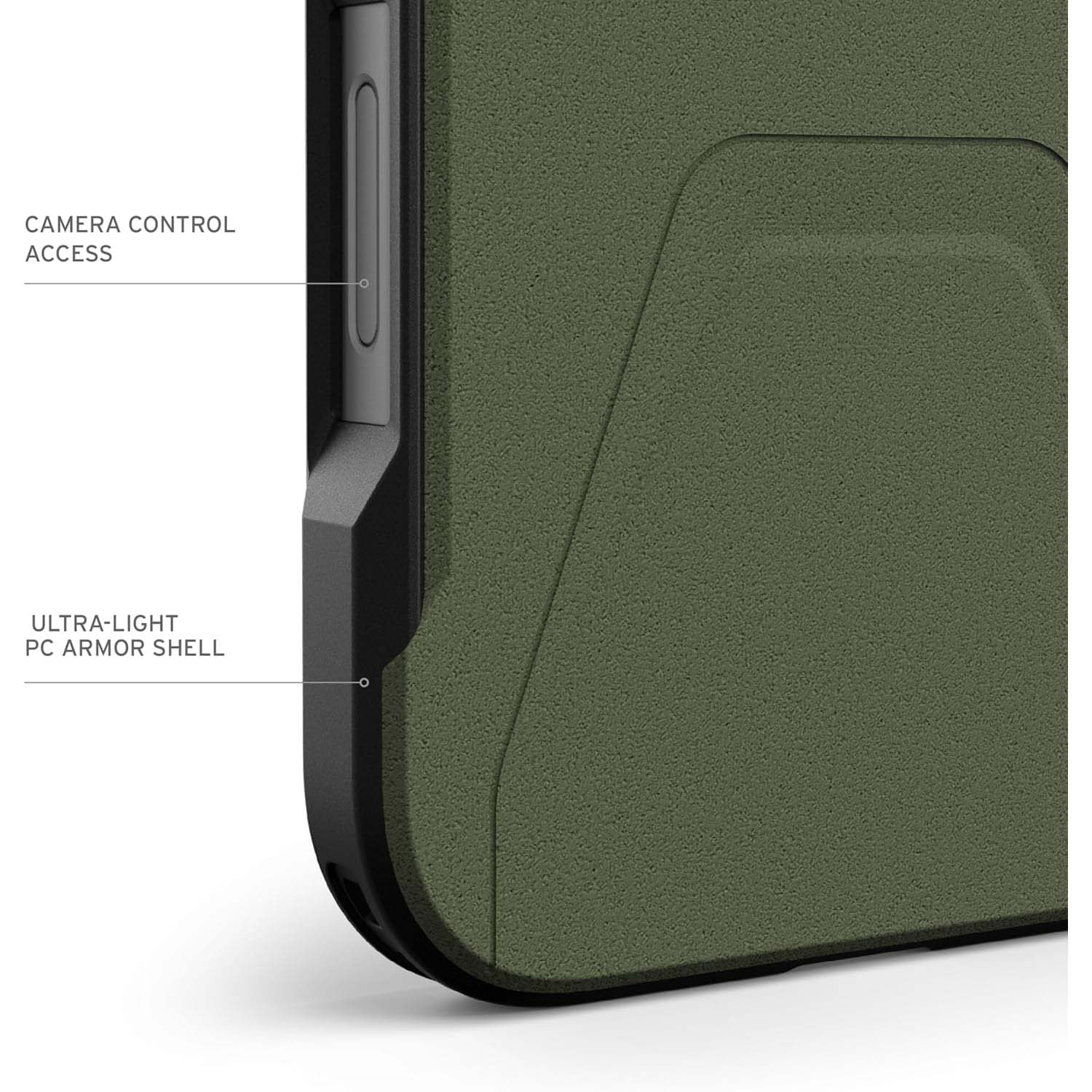 UAG Civilian Magsafe Back Case for iPhone 16 Pro Max - Olive Drab