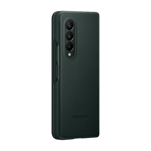 Samsung Leather Cover for Galaxy Fold3 - Green