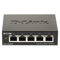 D-Link 5-Port Gigabit Smart Managed Switch - Black