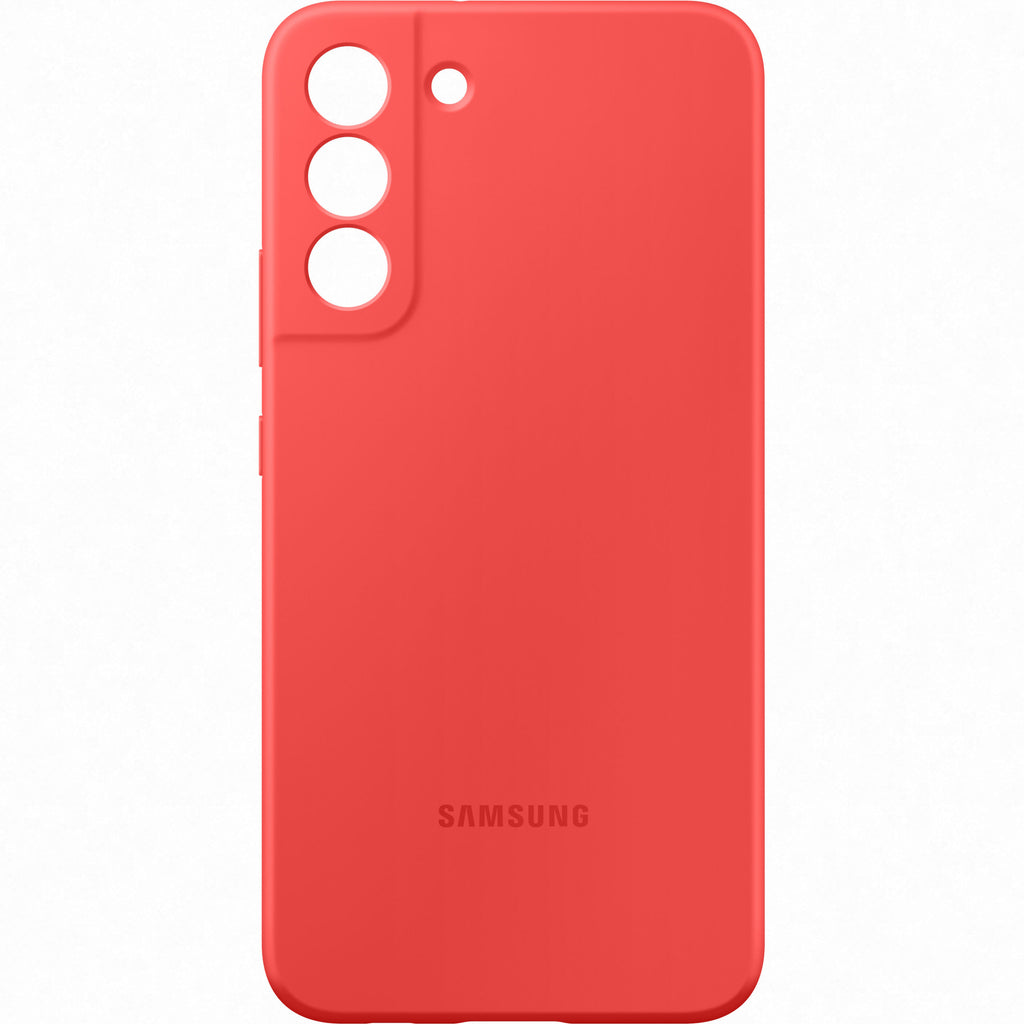 Samsung Silicone Cover for Galaxy S22+ PLUS - Glow Red