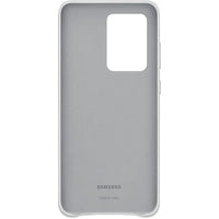 Thumbnail for Samsung Galaxy S20 Ultra Leather Cover - Silver