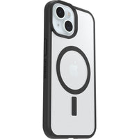 Thumbnail for OtterBox React MagSafe Case for iPhone 16e/15/14/13 - Clear/Black