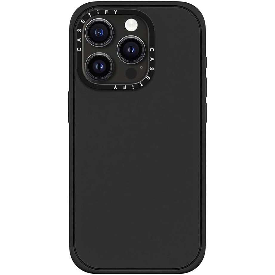 Casetify Impact Case with MagSafe for Apple iPhone 15 Pro - Matte Black
