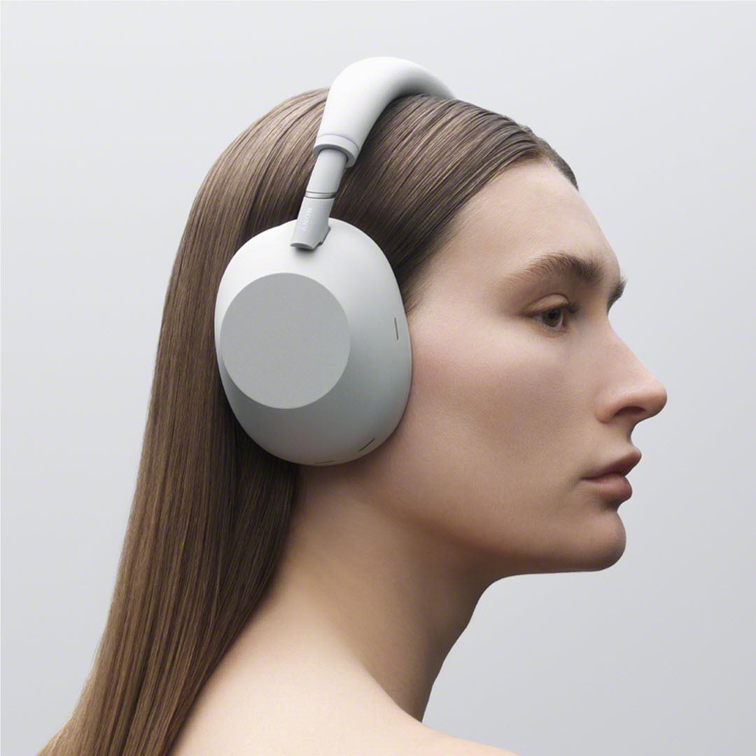 Sony Premium Noise Cancelling Over-Ear Headphones - Silver