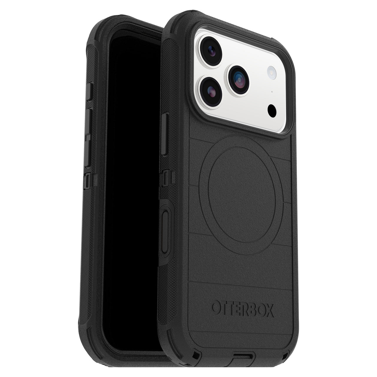 OtterBox Defender Pro MagSafe Case with Camera Control for iPhone 18 Pro/17 Pro - Black - Pro Pack