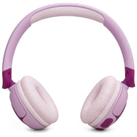 Thumbnail for JBL JUNIOR JR320BT Wireless Bluetooth On-Ear Kids Headphones - Purple Pink