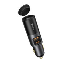 Thumbnail for Baseus 120W Car Charger USB-C USB PD3.0 Fast Charging Cigarette Lighter Adapter