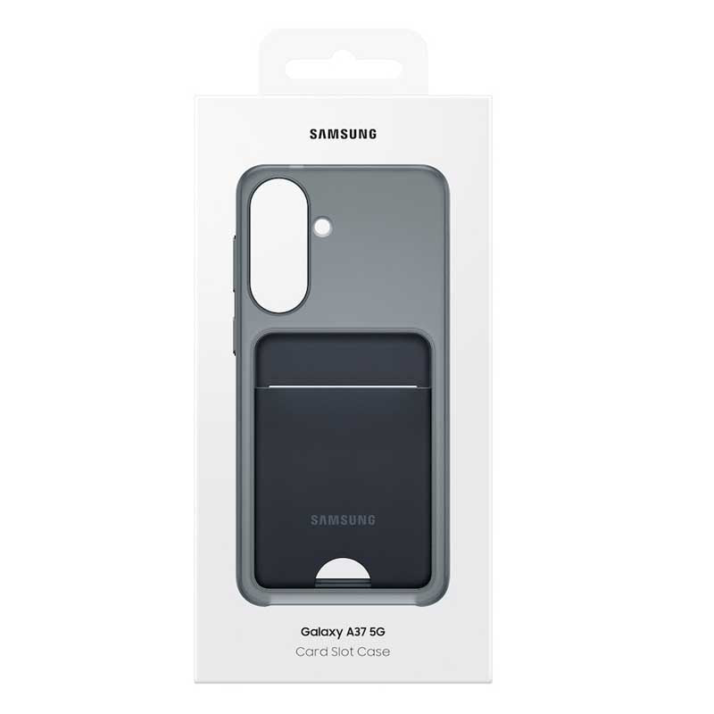 Samsung Card Slot Case for Galaxy A37 5G - Black