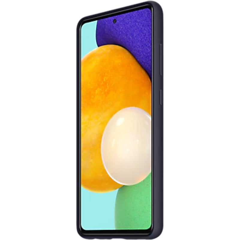 Samsung Galaxy A52/5G A52s 5G Silicone Cover Case - Black