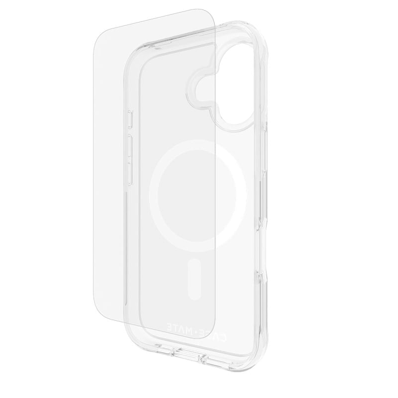 Case-Mate Case & Screen Protection Pack with MagSafe for iPhone 17 Pro - Clear