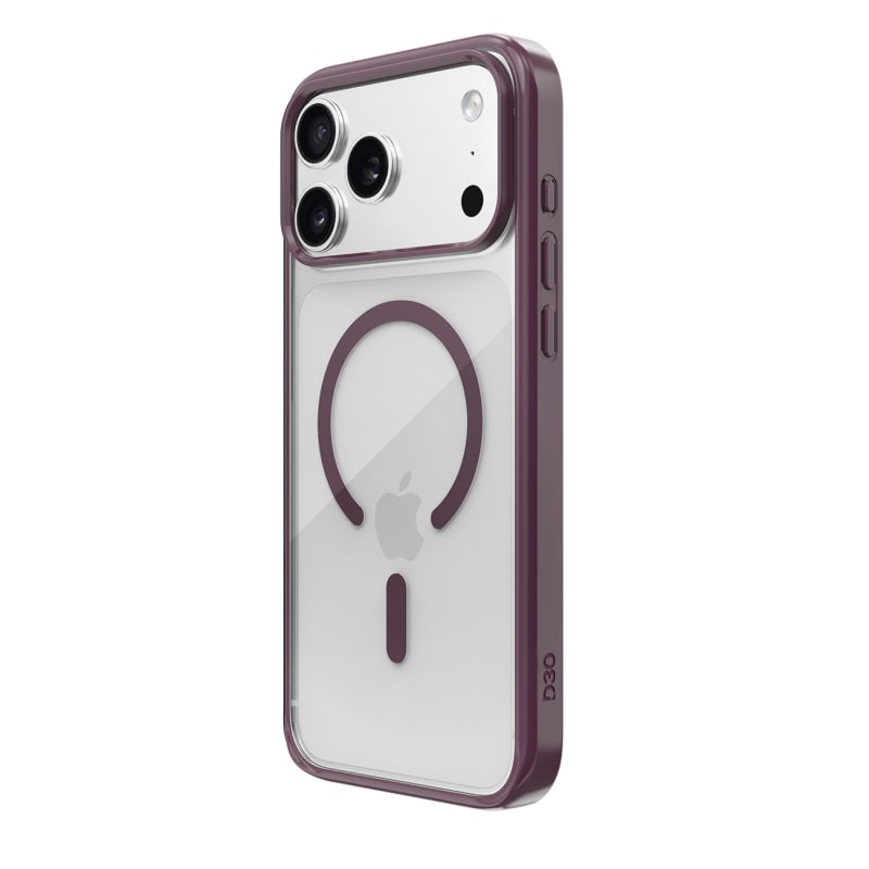 EFM Toronto Case with D3O Zero for iPhone 18 Pro - Plum Clear