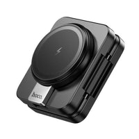 Thumbnail for Hoco CQ11 15W 3 in 1 Folding Magnetic Wireless Fast Charger - Black
