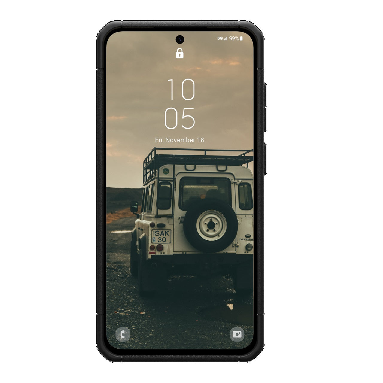 UAG Scout Rugged Case for Samsung Galaxy S24 FE 5G (6.7") - Black