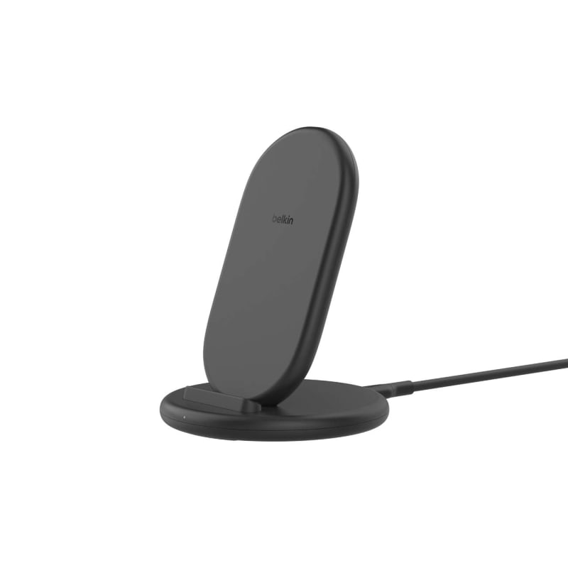 Belkin BoostCharge Wireless Charging Stand PSU included - Black