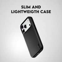 CARE by PanzerGlass Fusion Fabric MagSafe Case for iPhone 18 Pro, 17 Pro - Black